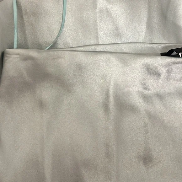 Reformation X Laura Harrier Lakisha Silk Skirt size 4 Aquamarine - Picture 10 of 11